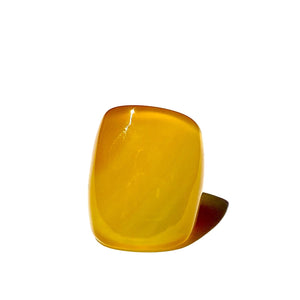 Yellow Agate ring