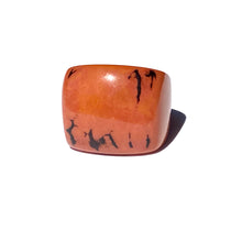 Load image into Gallery viewer, Rusty orange Jarina seed ring
