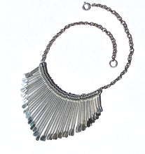 Load image into Gallery viewer, Steel 1970&#39;s vintage collar necklace
